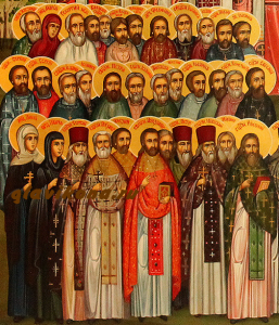 Новомученики Ярославской митрополии. Мученица Мария- вторая слева в верхнем ряду